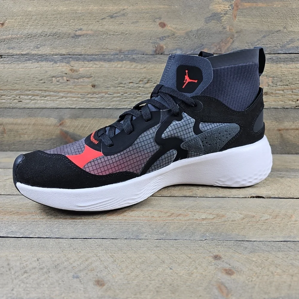 Nike Jordan Delta 3 Mid Men's Shoes Black/Chili Red/ White